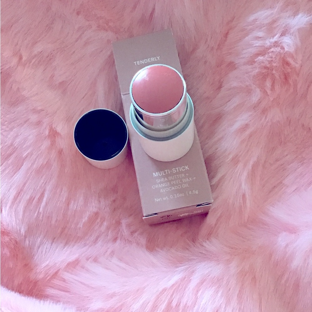 NEW Ilia Multi-Stick Tenderly Face Cheeks Lips Shea Butter Orange Peel Avocado